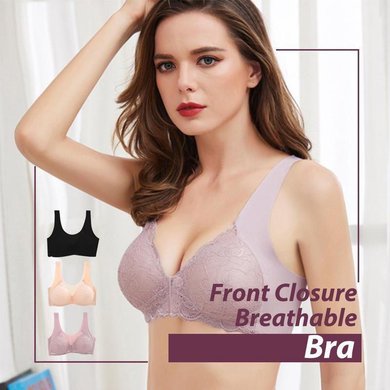 Best-Sellers Club™ Front Closure Breathable Bra